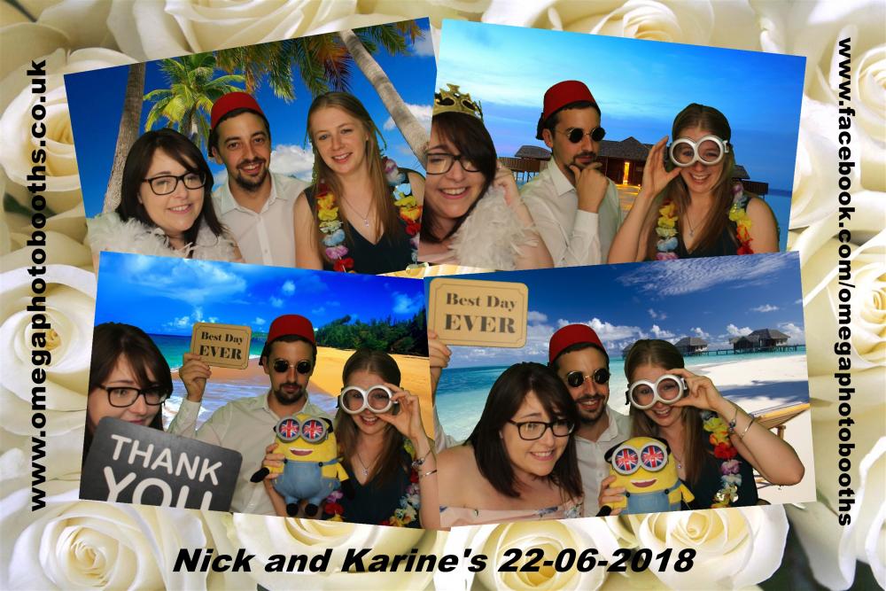 Nick & Karine's Wedding | View more photos from the event at gallery.omegaphotobooths.co.uk/u/Omega-Photobooths/Nick-Karines-Wedding